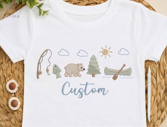 Personalized Adventure Embroidery Design