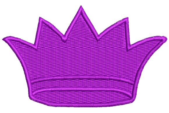 Royal Crown Embroidery Design